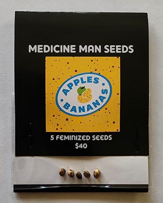 Apples and bananas feminized seed strain genetics